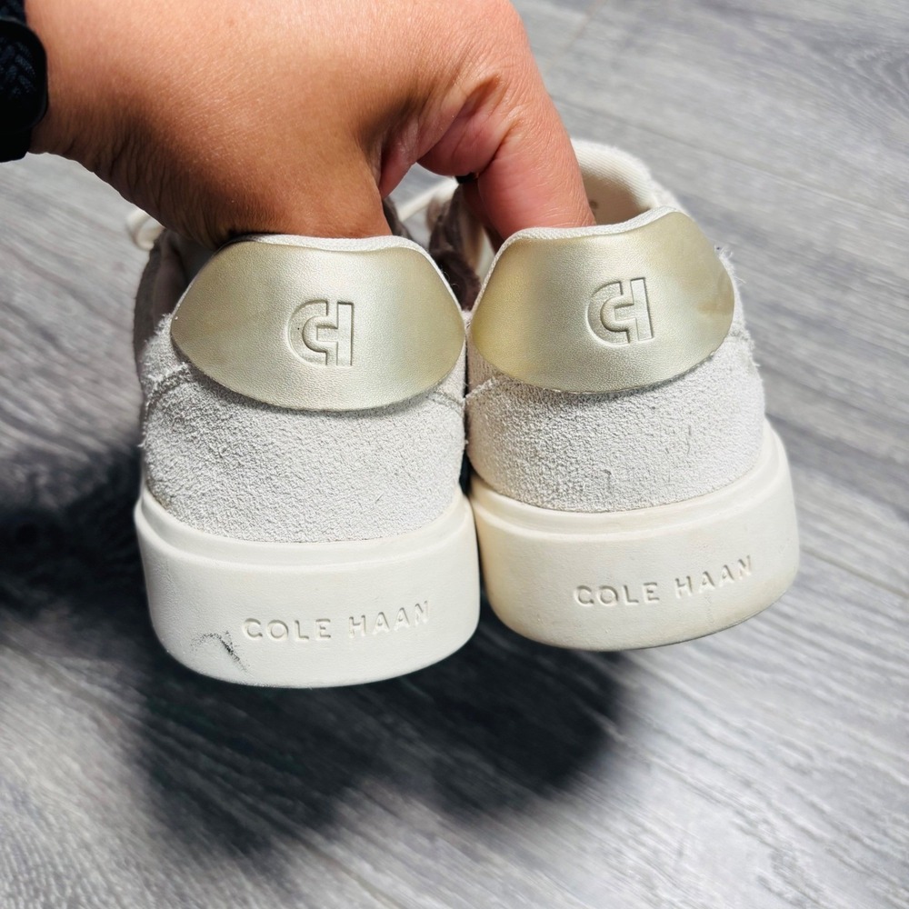 Cole Haan Grand Crosscourt Light Suede Sneakers Shoes Comfortable Casual 7.5B - Picture 6 of 11
